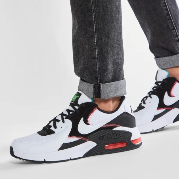 2020 Nike Air Max Excee 'White Flash Crimson' Men's Size 10 (EUC) - Picture 6 of 6